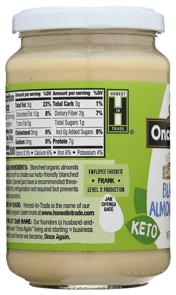 Extra Creamy Blanched Almond Butter - Image 2
