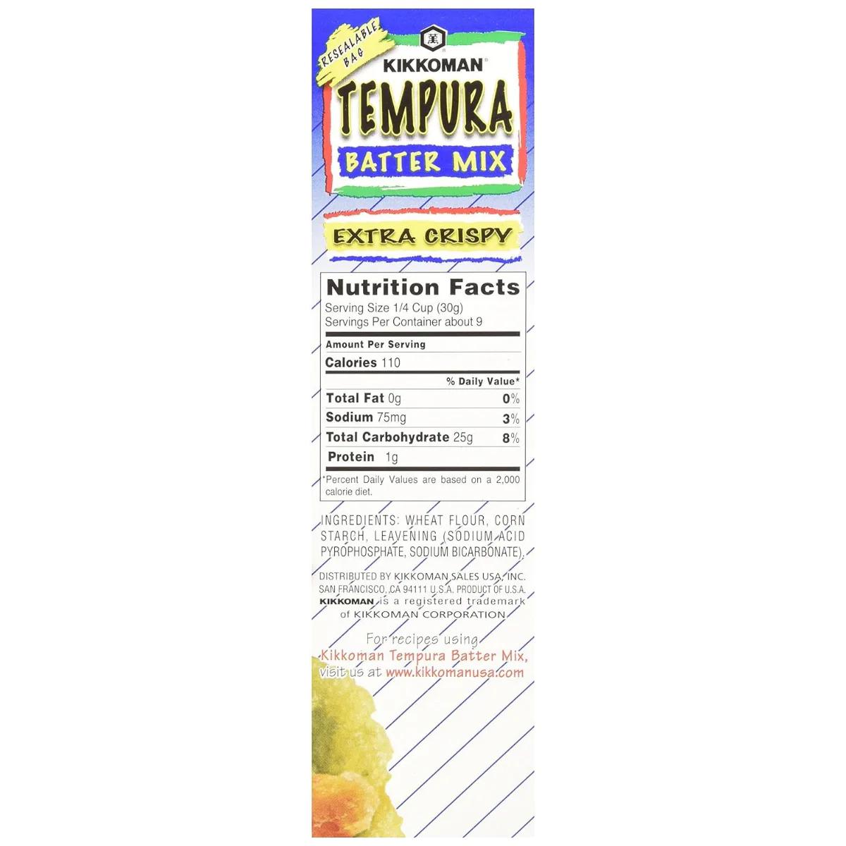 Extra Crispy Tempura Batter Mix - Image 2