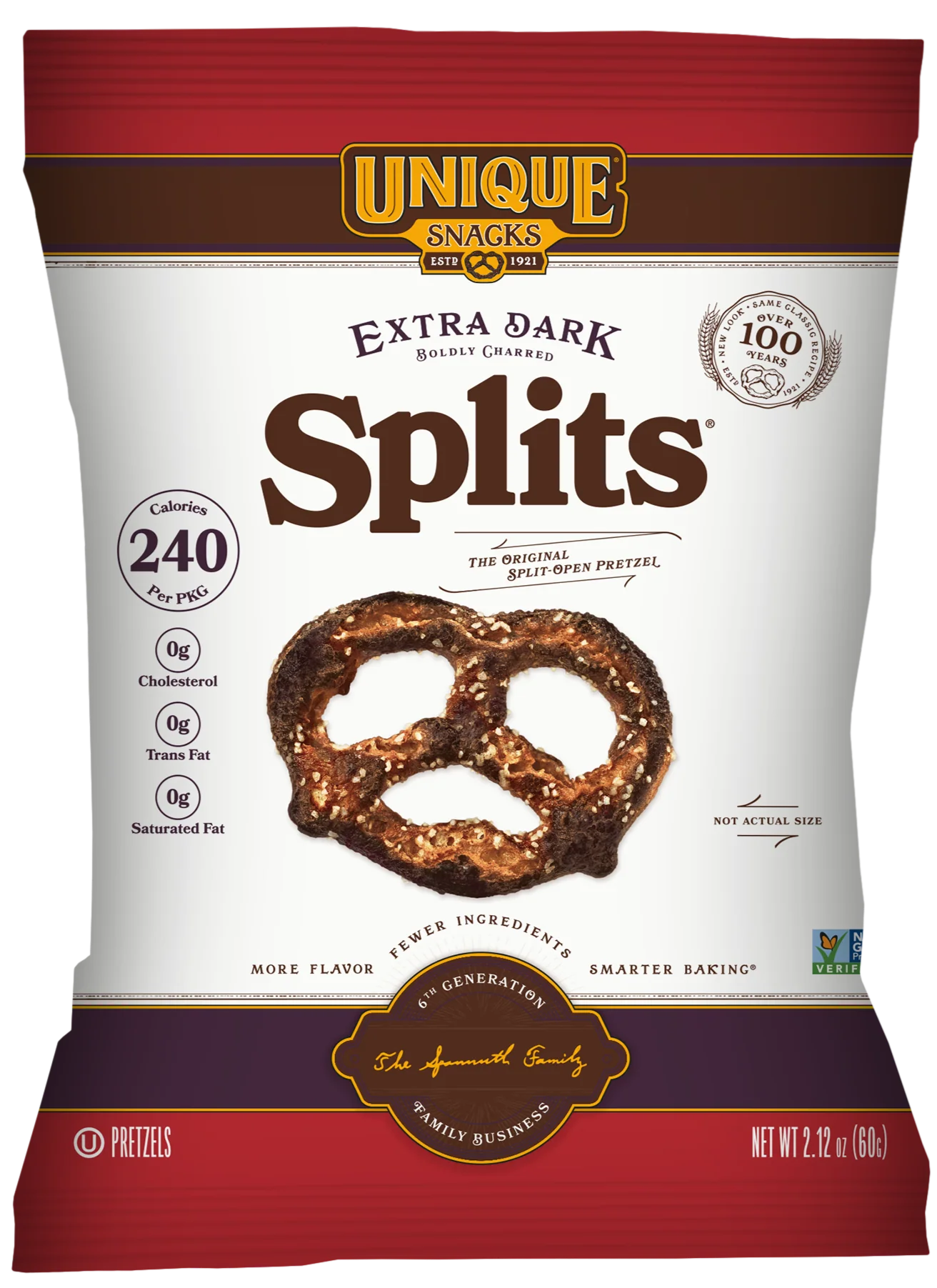 Extra Dark Splits Pretzel