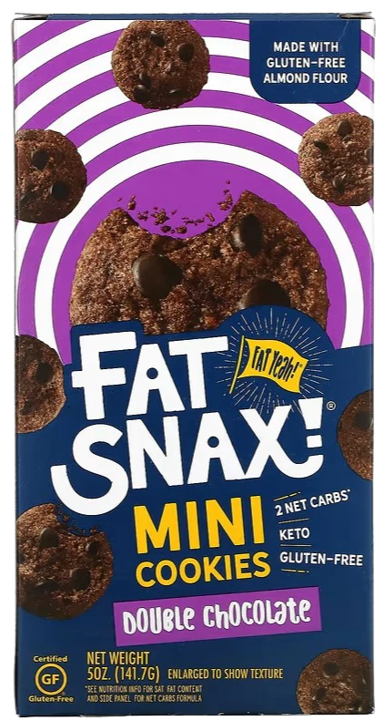Mini Double Chocolate Chip Cookies