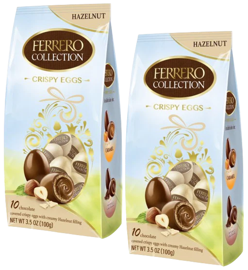 Crispy Hazelnut Eggs with Creamy Interior (2 Pack)