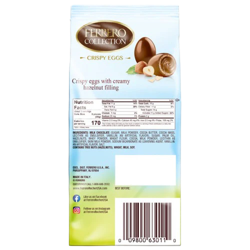 Crispy Hazelnut Eggs with Creamy Interior (2 Pack) - Image 3