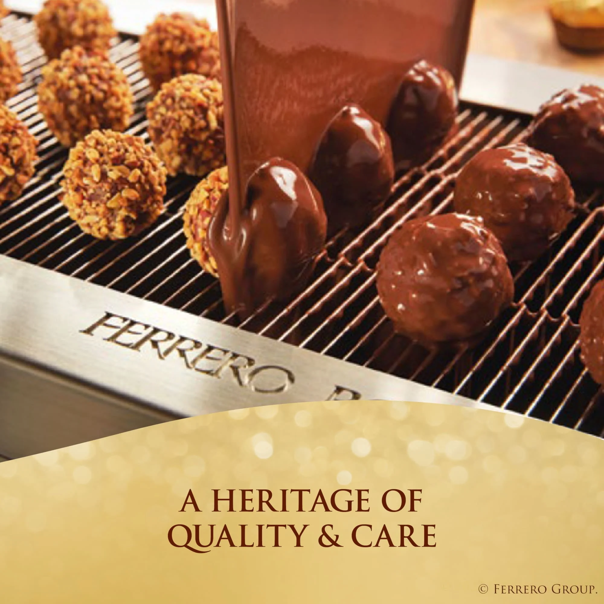 Ferrero Rocher Fine Hazelnut Chocolates - Holiday Gift Box (16 CT) - Image 2