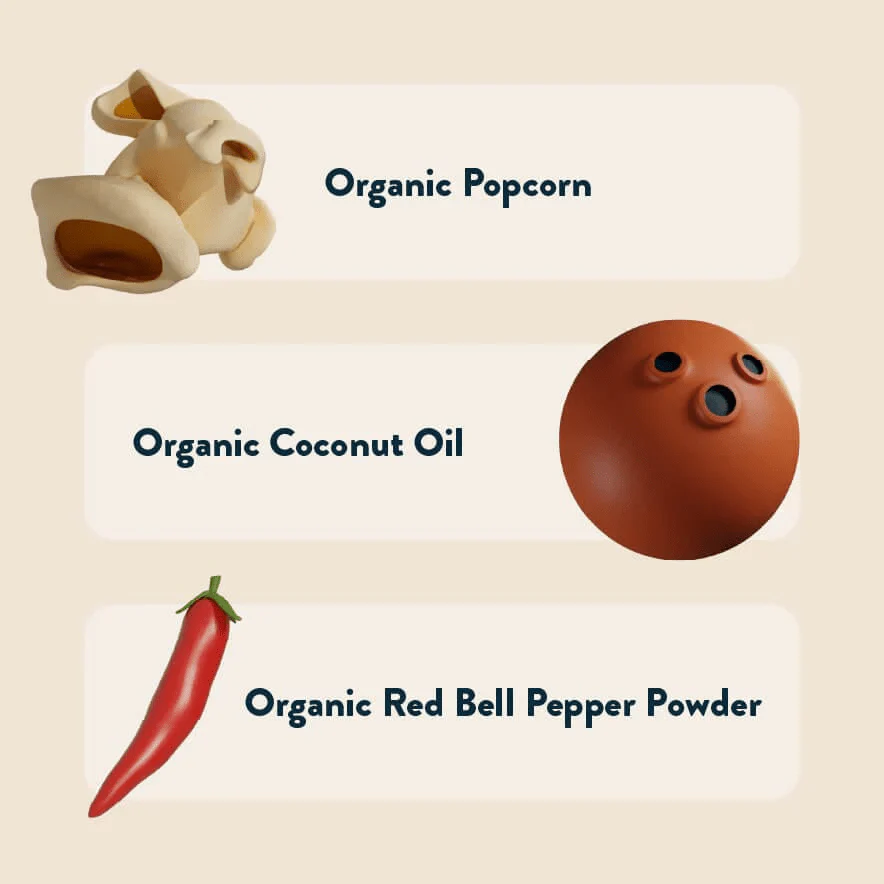 Organic Fiery Hot Popcorn - Image 4