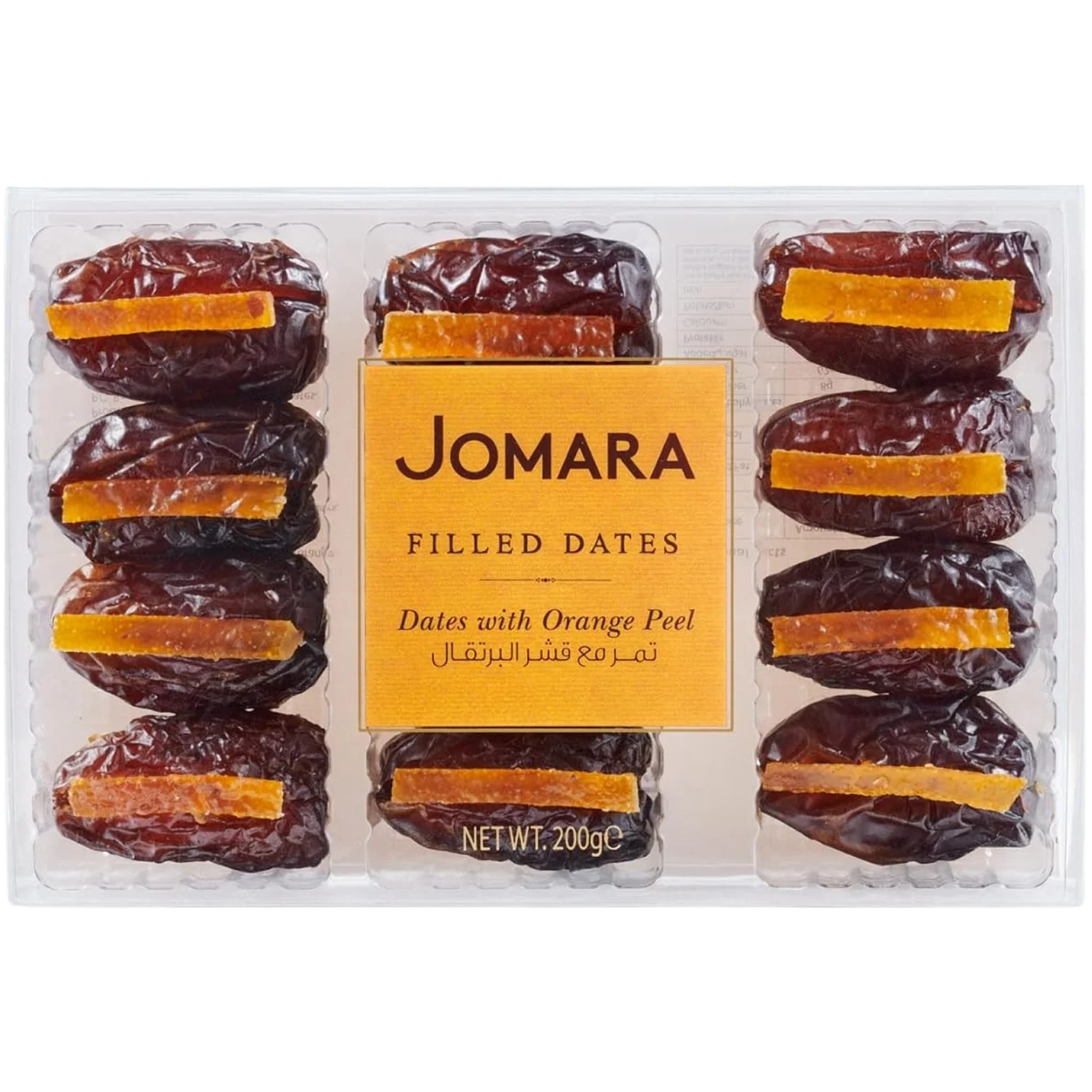 Filled Dates with Orange Peel