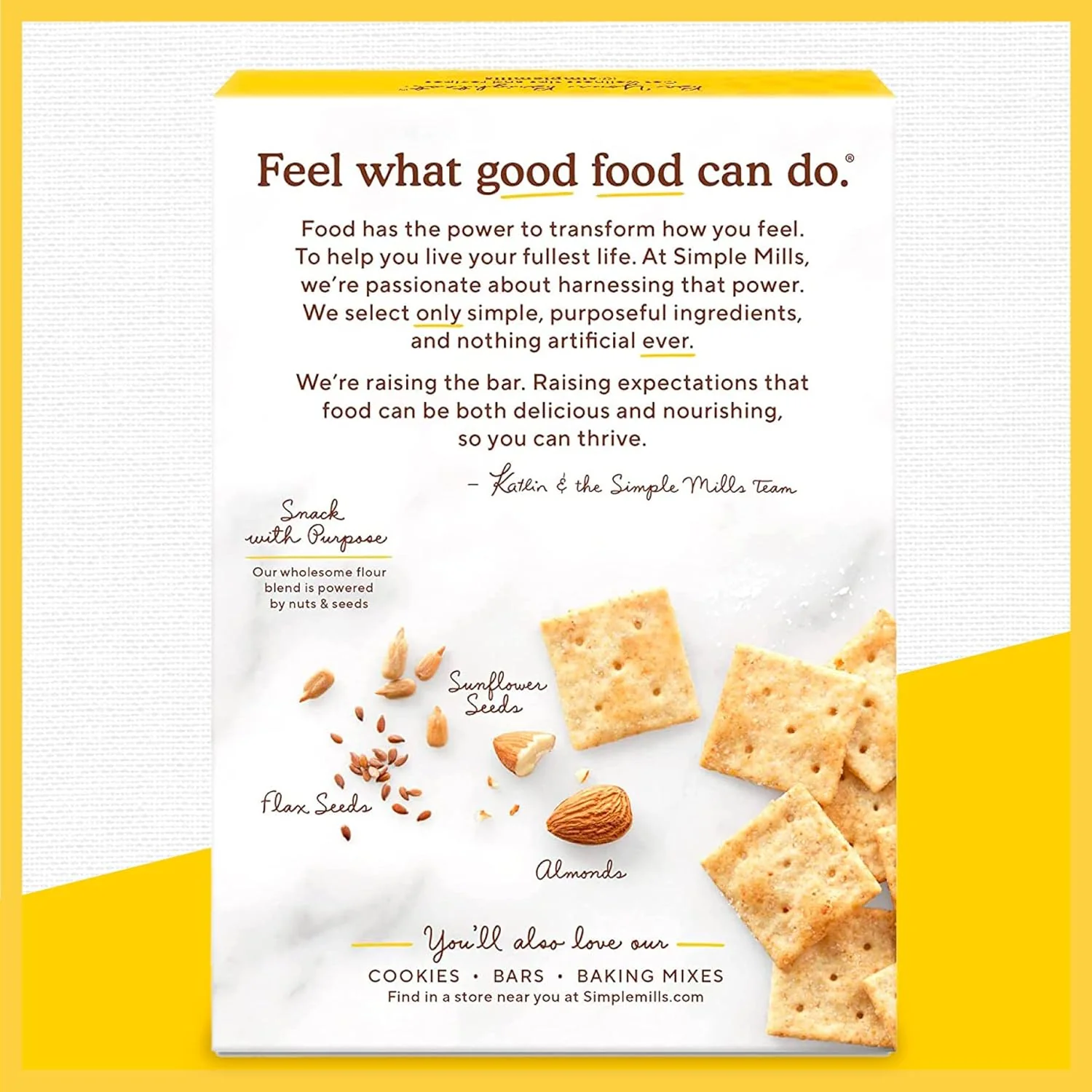 Fine Ground Sea Salt Almond Flour Crackers - Image 2