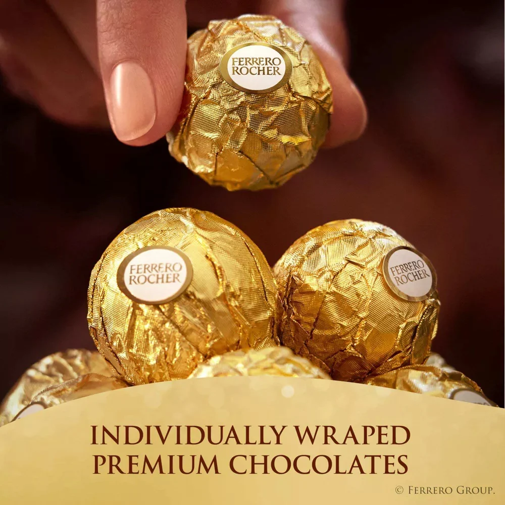 Fine Hazelnut Chocolates - Valentine's Day (10 CT) - Image 2