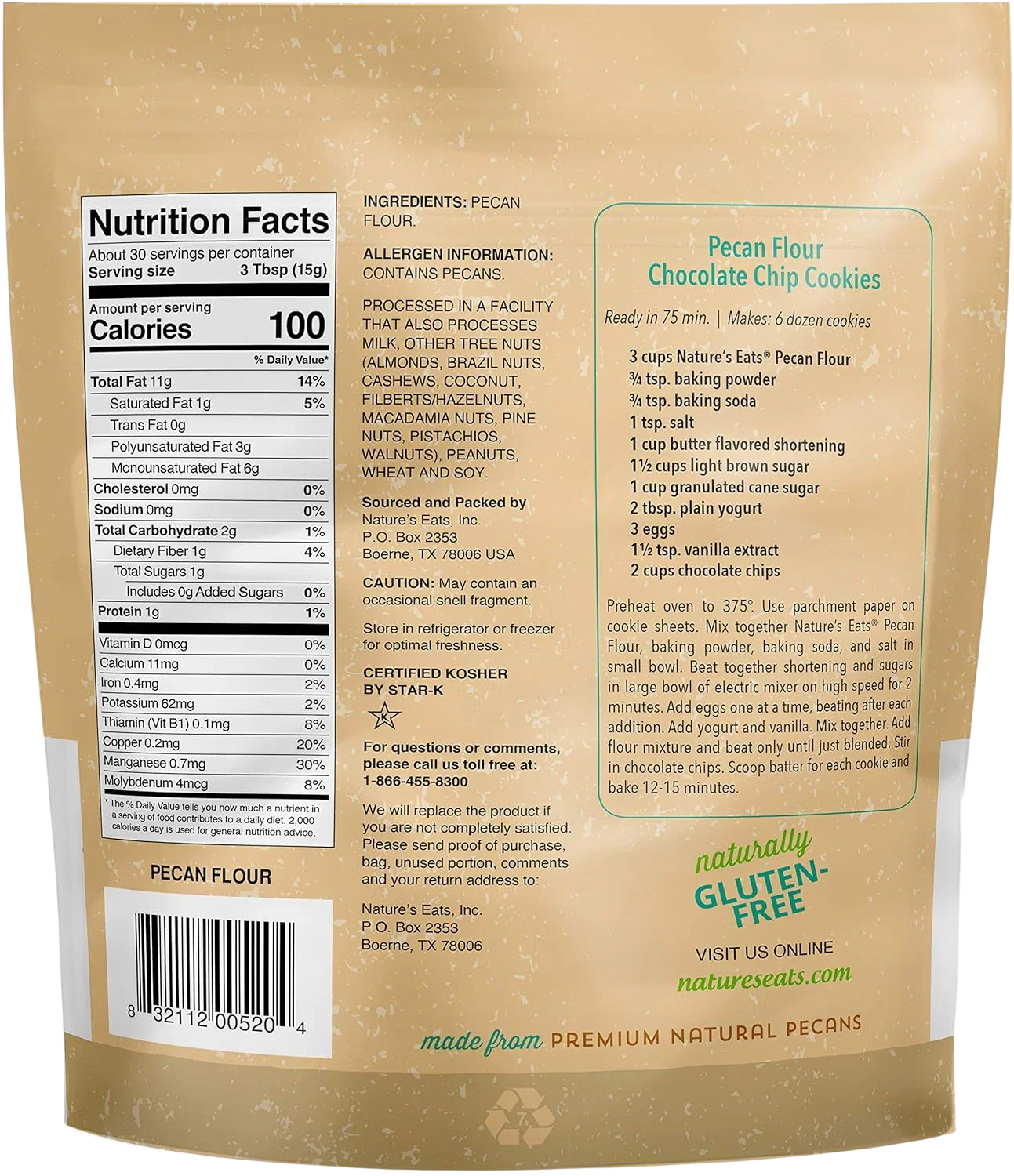 Finely Ground Pecan Flour - Image 2