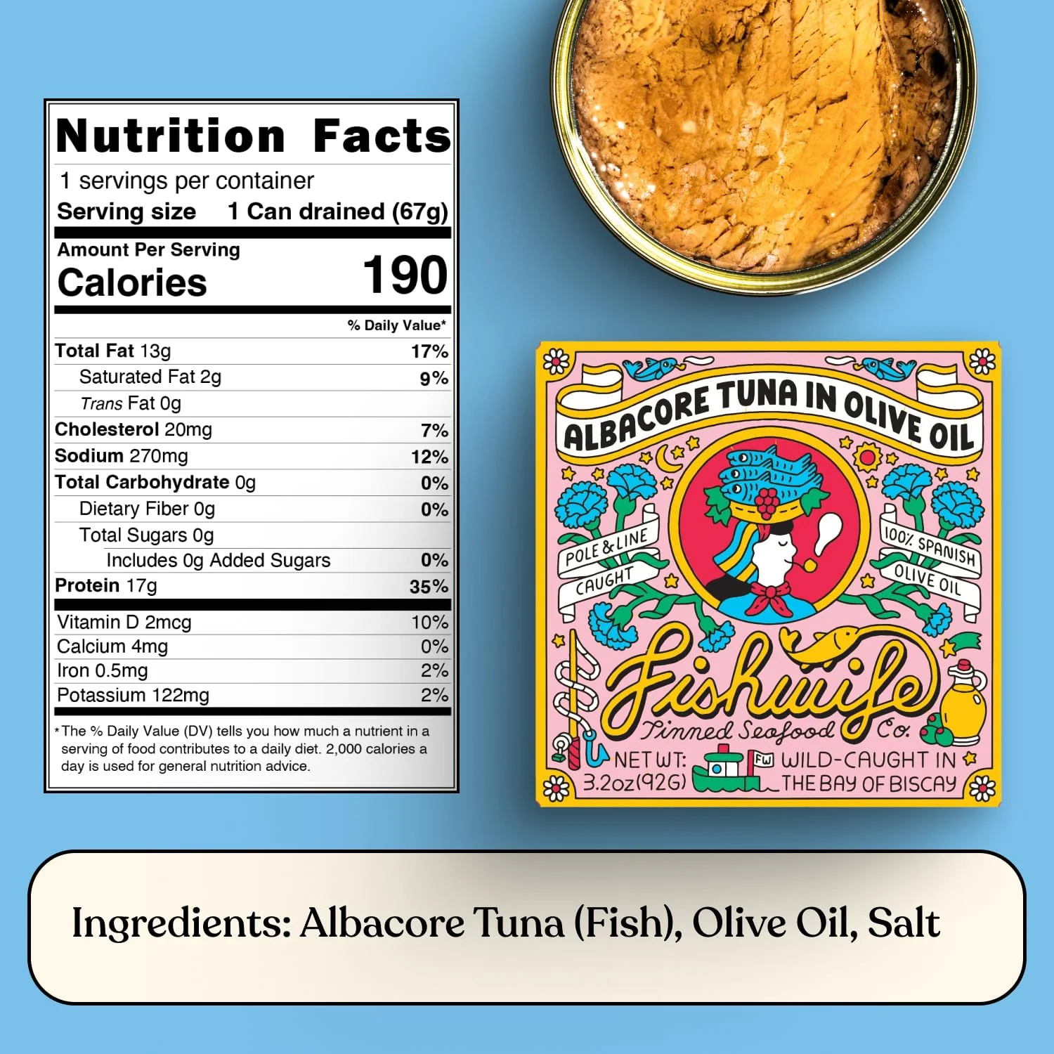 Albacore Tuna In Olive Oil - Image 2