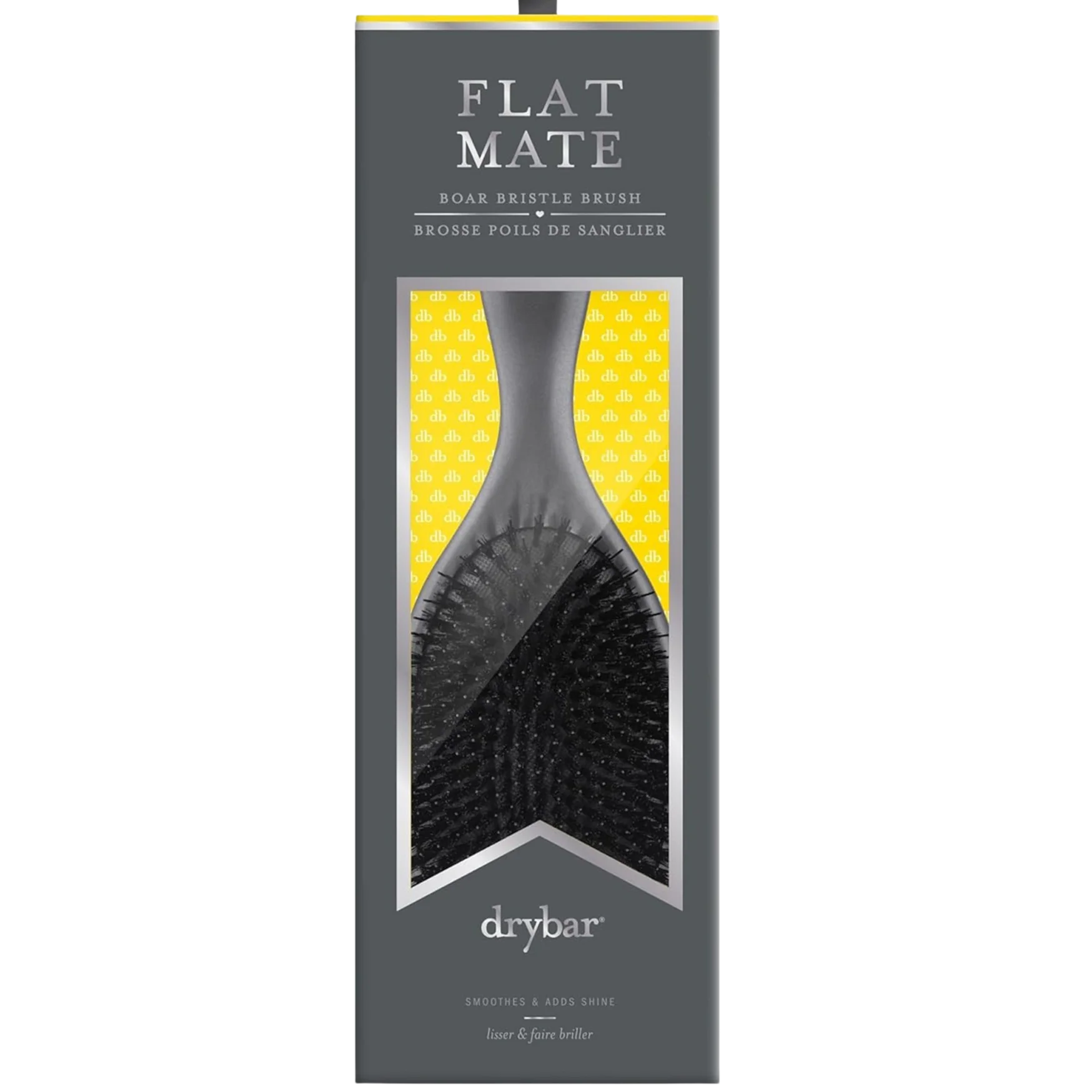 Flat Mate Boar Bristle Hair Brush
