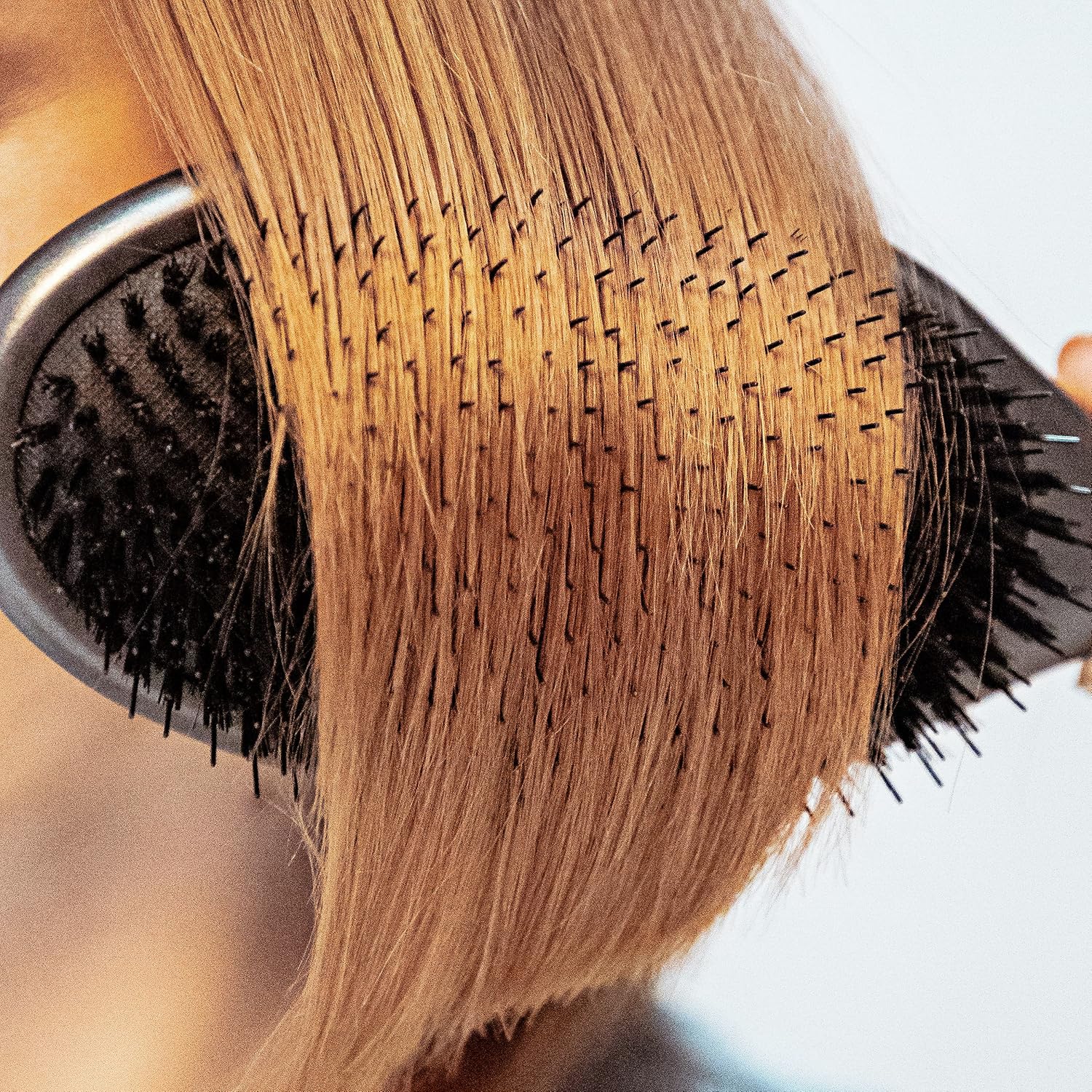 Flat Mate Boar Bristle Hair Brush - Image 3