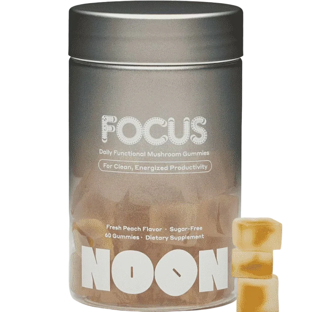 Focus Mushroom Gummy Delights - Peach