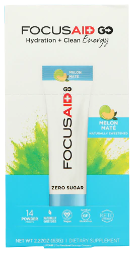 Focusaid Go Melon,  14 Pk