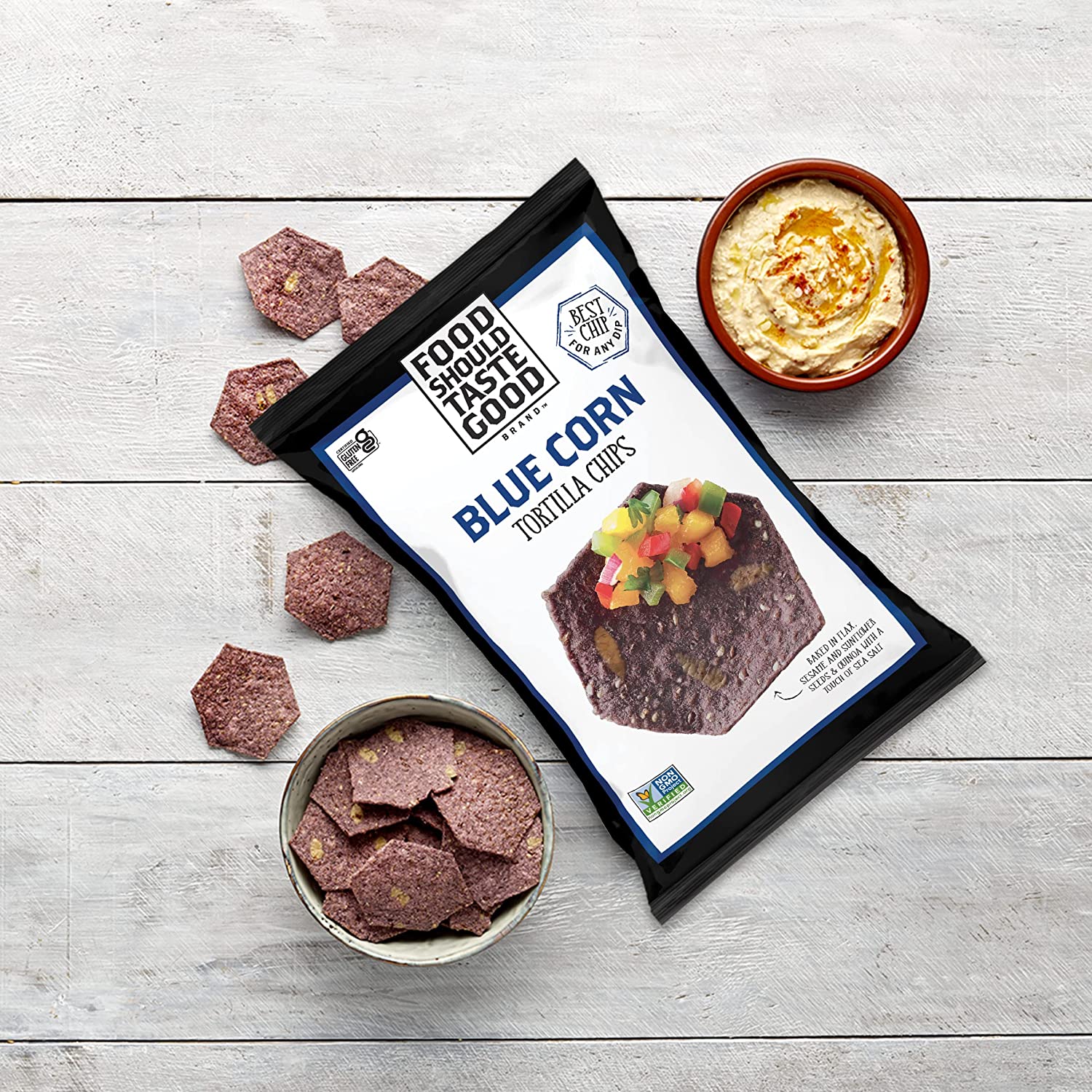 Blue Corn Tortilla Chips - Image 2