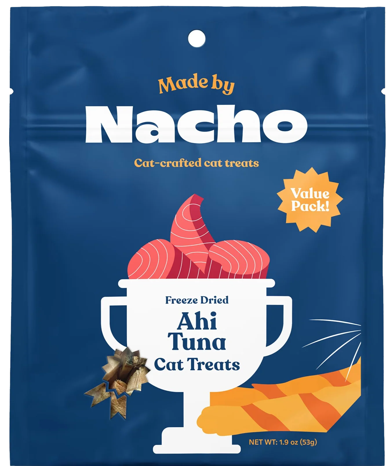 Freeze-Dried Ahi Tuna Cat Treat