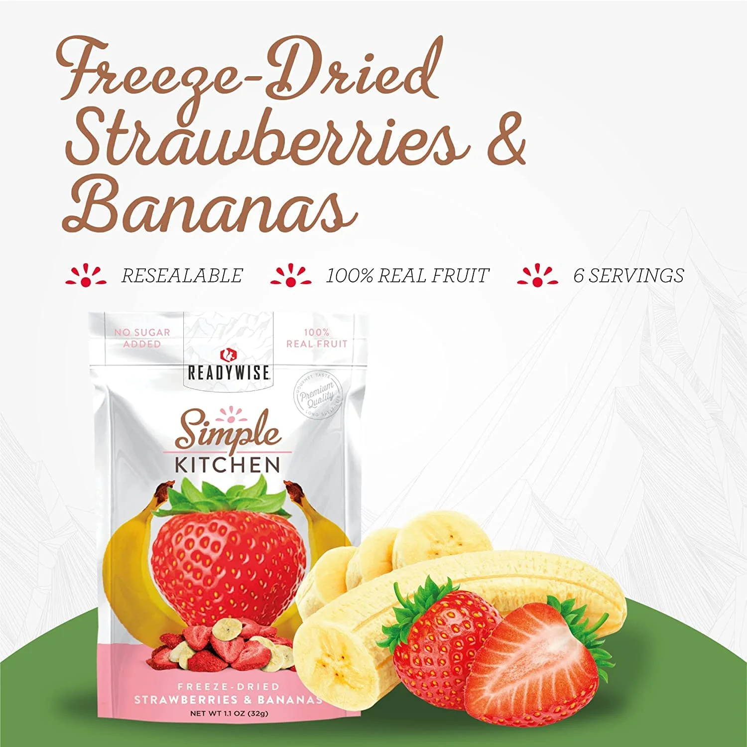 Freeze-Dried Strawberries & Bananas (6 CT) - Image 2