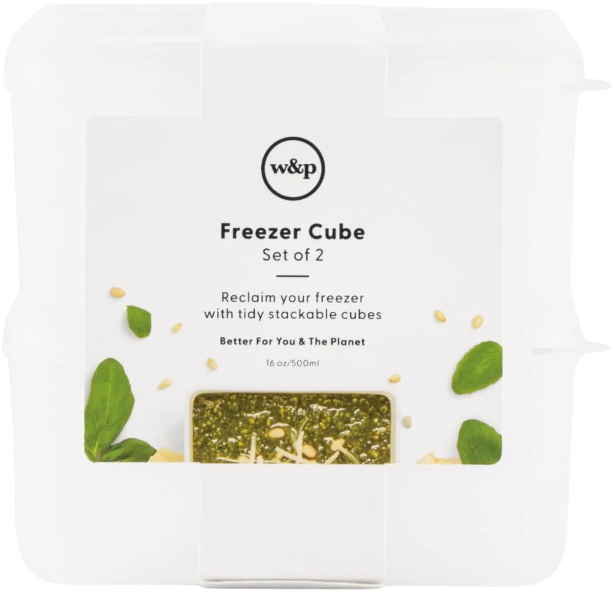 Freezer Cube - Set of 2 - Cream (Small) - Image 2