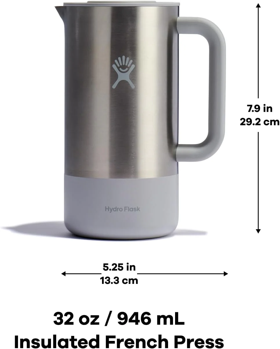 32oz French Press - Birch Gray - Image 5