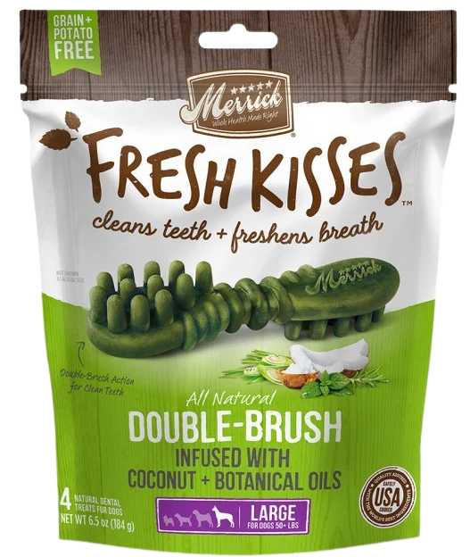 Fresh Kisses Coconut Large Brush for Dogs