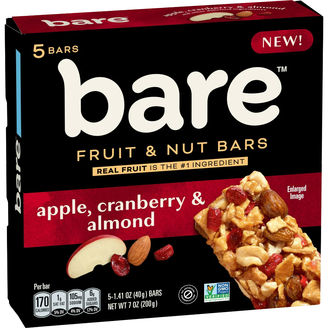 Fruit & Nut Bar - Apple, Cranberry & Almond (5 CT)
