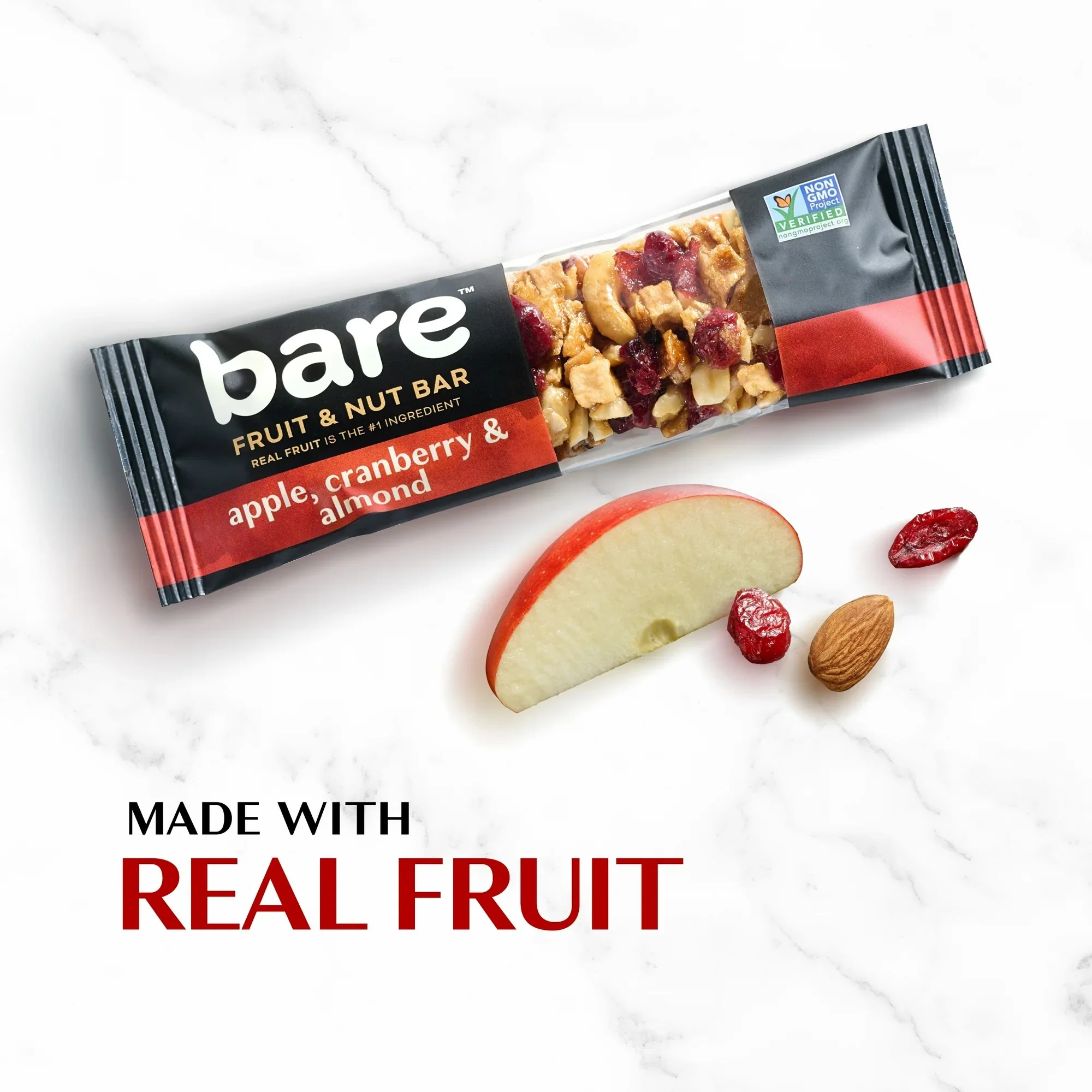 Fruit & Nut Bar - Apple, Cranberry & Almond (5 CT) - Image 4