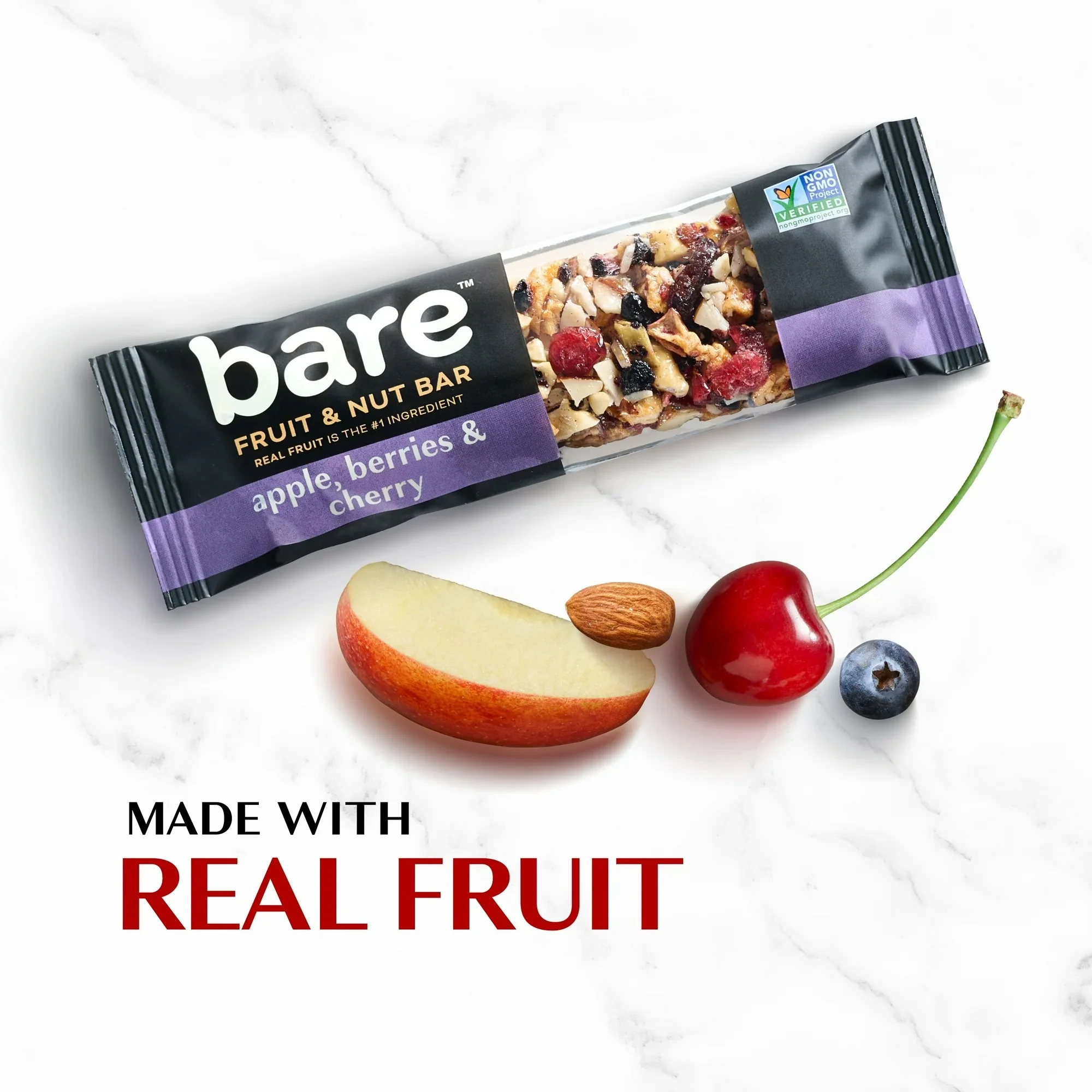 Fruit & Nut Bars Apple/Berries/Cherry (5 CT) - Image 5