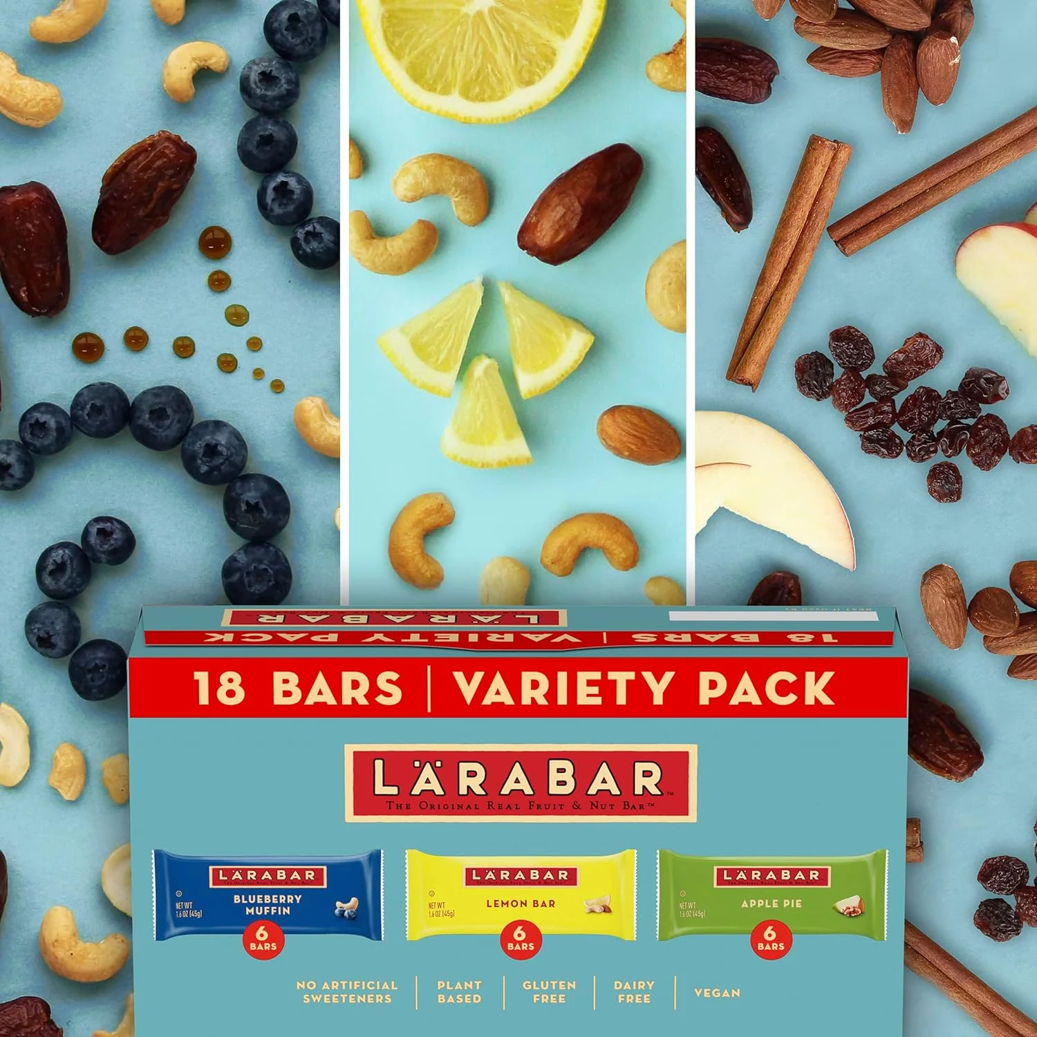 Fruit & Nut Bars Variety Pack (18 CT) - Image 2