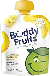 Fruit Pouches- Banana (4 Pack) - Image 2