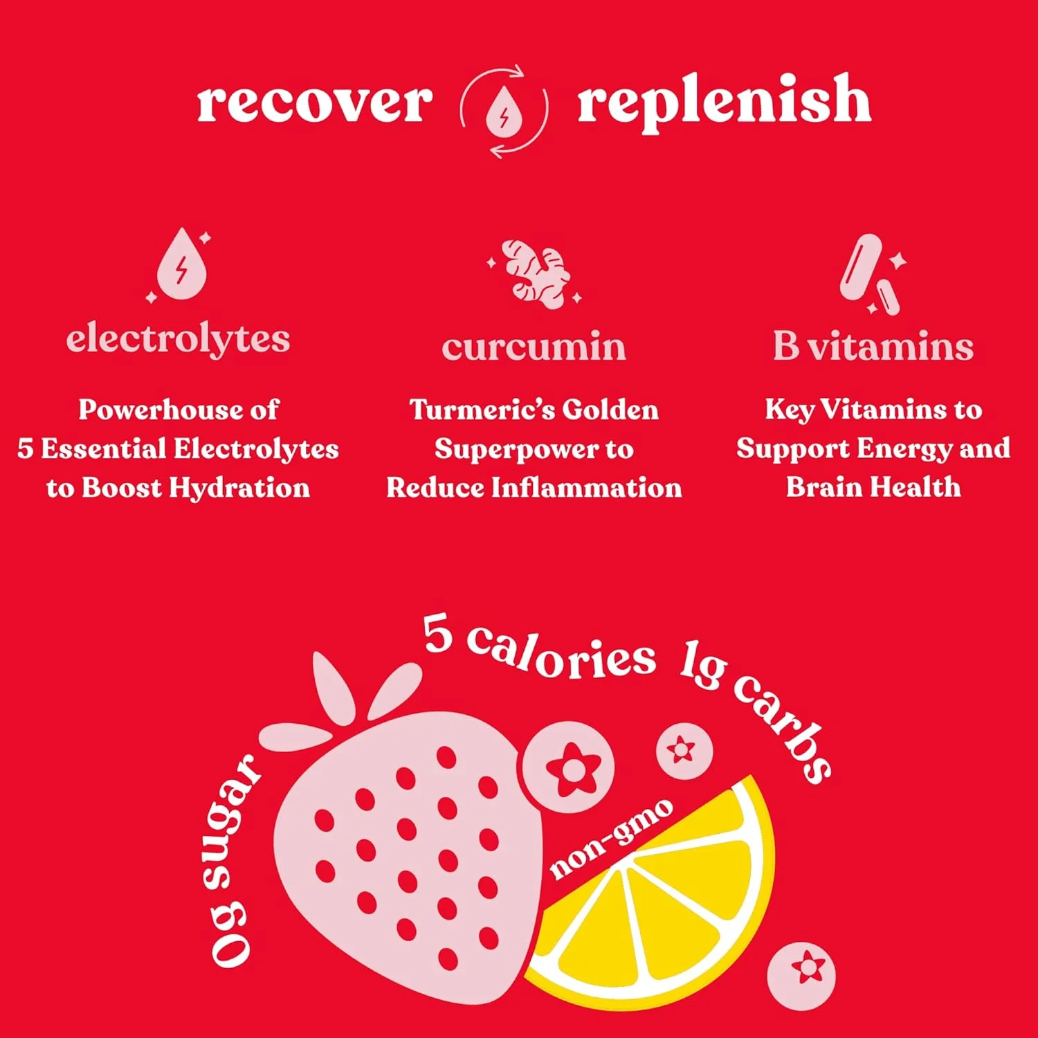 Fruit Punch Hydration Powder Drink Mix (10 CT) - Image 3