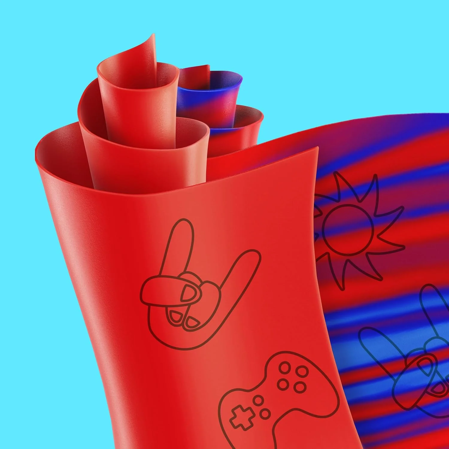 Fruit Roll-Ups Strawberry And Berry Berry Cool (20 CT) - Image 2