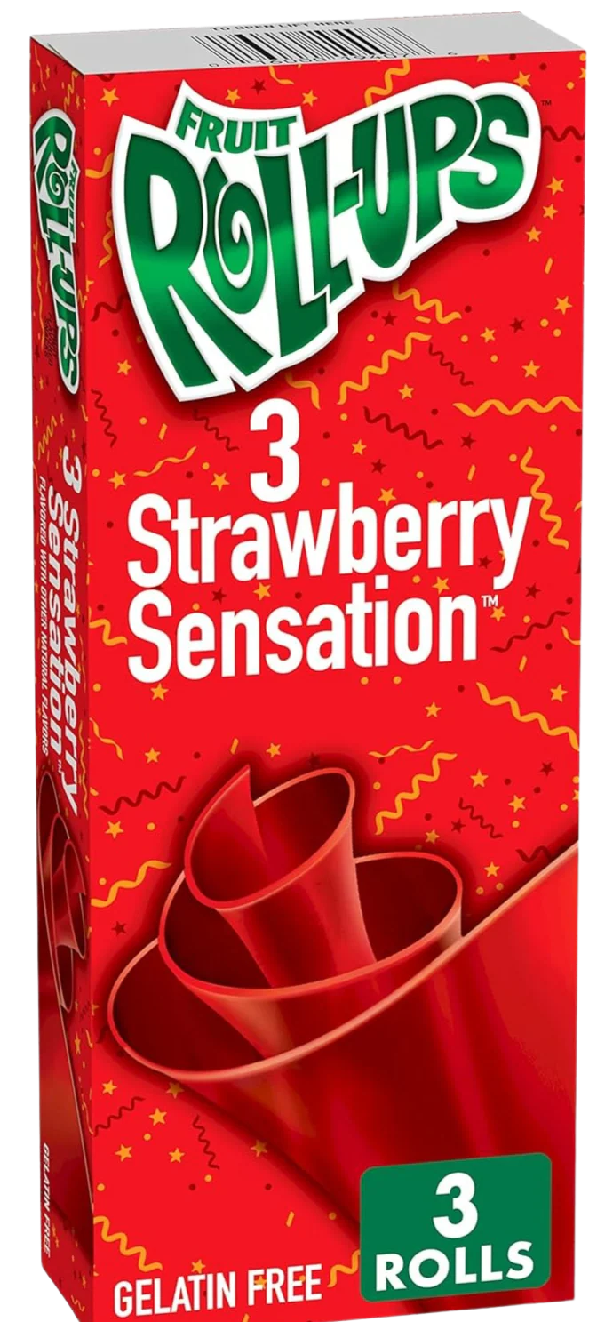 Fruit Roll-Ups Strawberry Sensation (3CT)