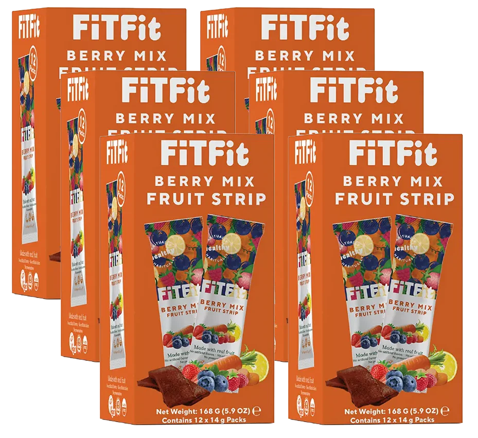 Fruit Strips Berry Mix (6 Pack)