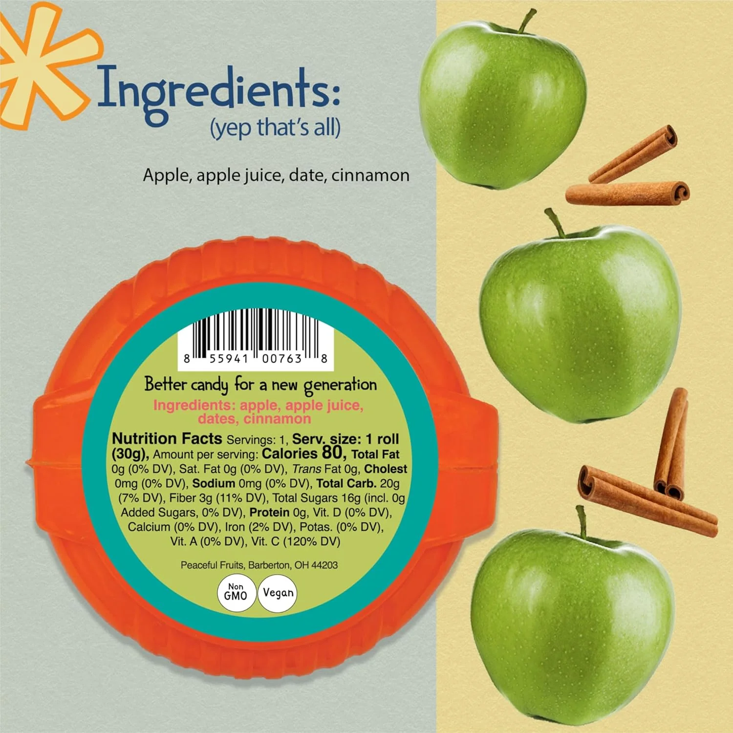 Fruit Tape - Apple Pie - Image 2