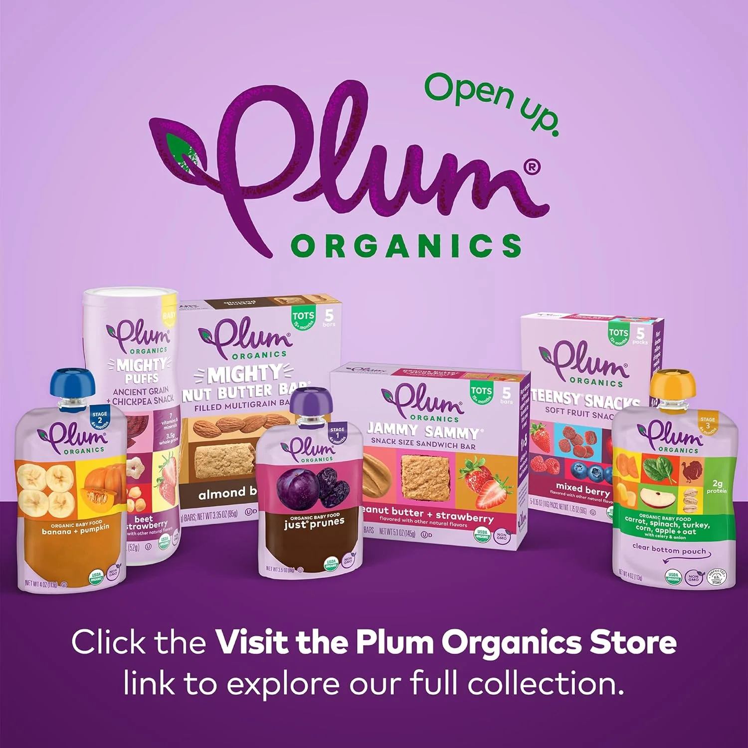 Fruits & Veggie Blends Organic Baby Food (8 Pack) - Image 3