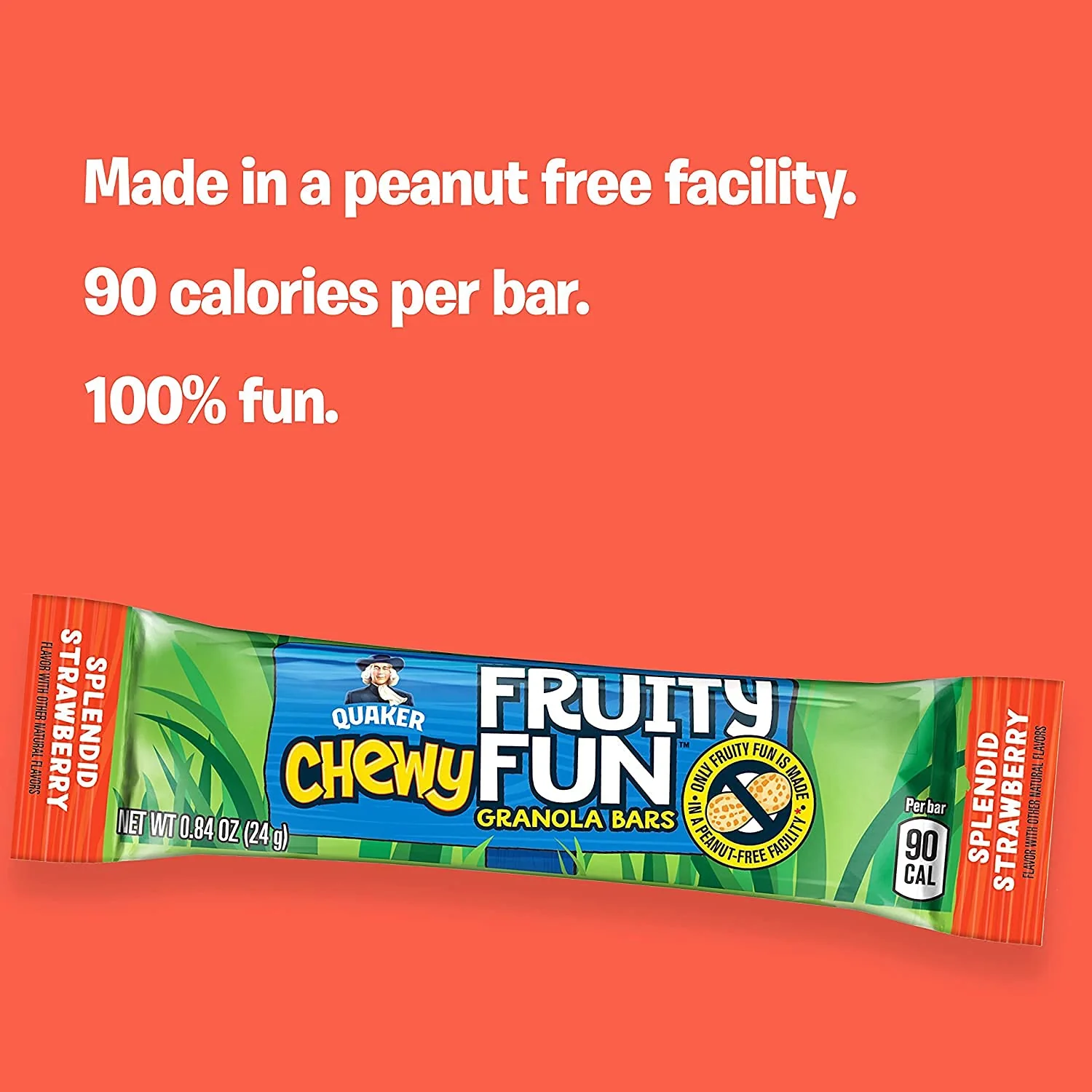Fruity Fun Strawberry Granola Bars (6 Pack) - Image 2