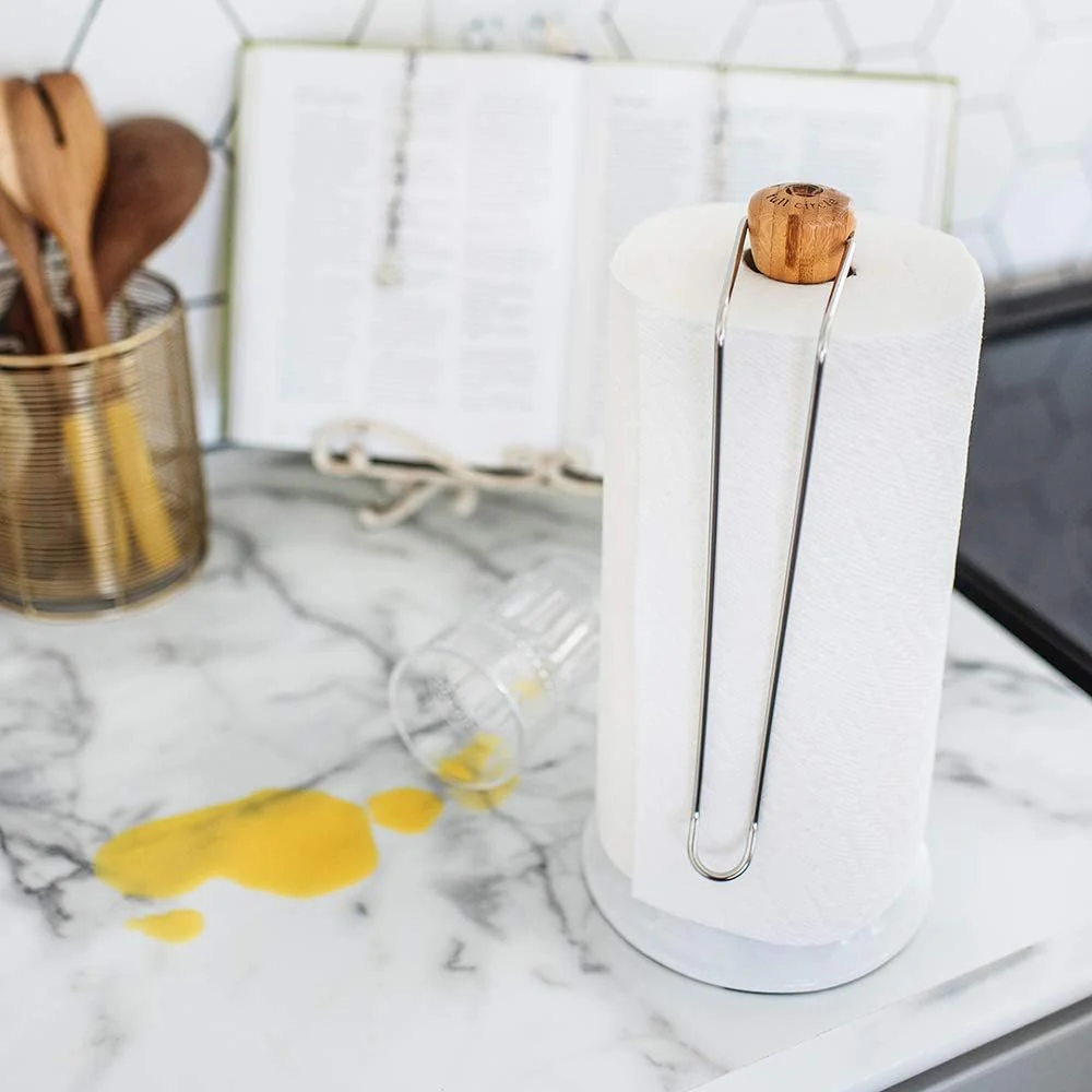 Full Roll Paper Towel Holder - White - Image 2
