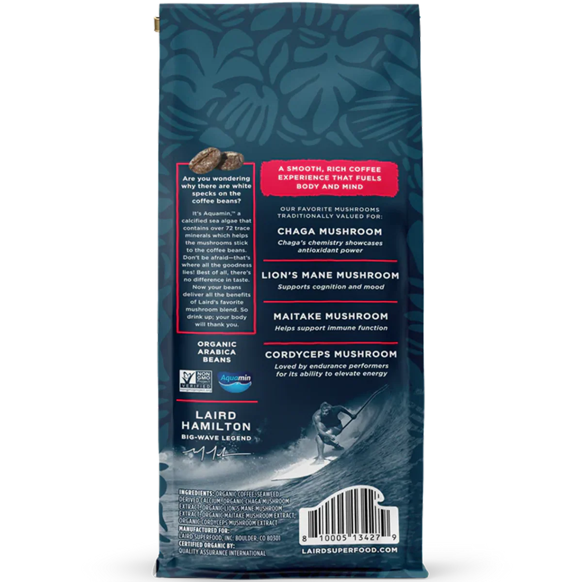 Functional Mushroom Medium Roast Whole Bean Coffee - Image 2