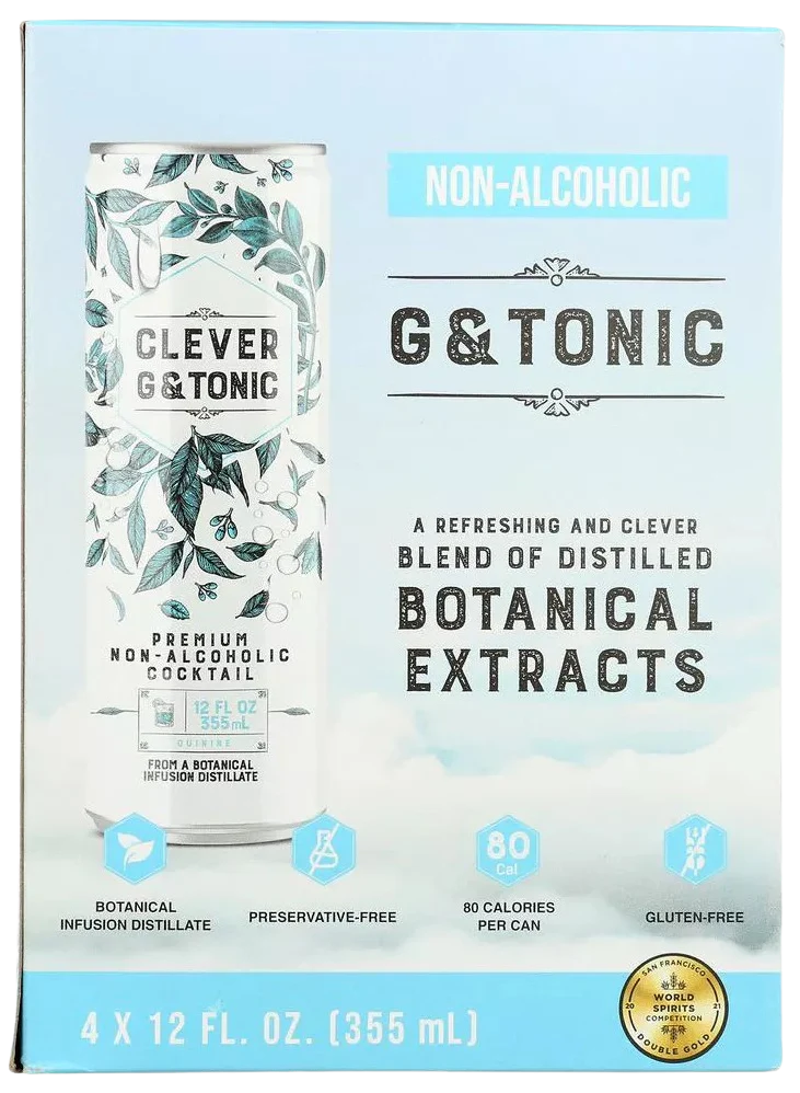 G & Tonic NA Mixer (4 Pack)