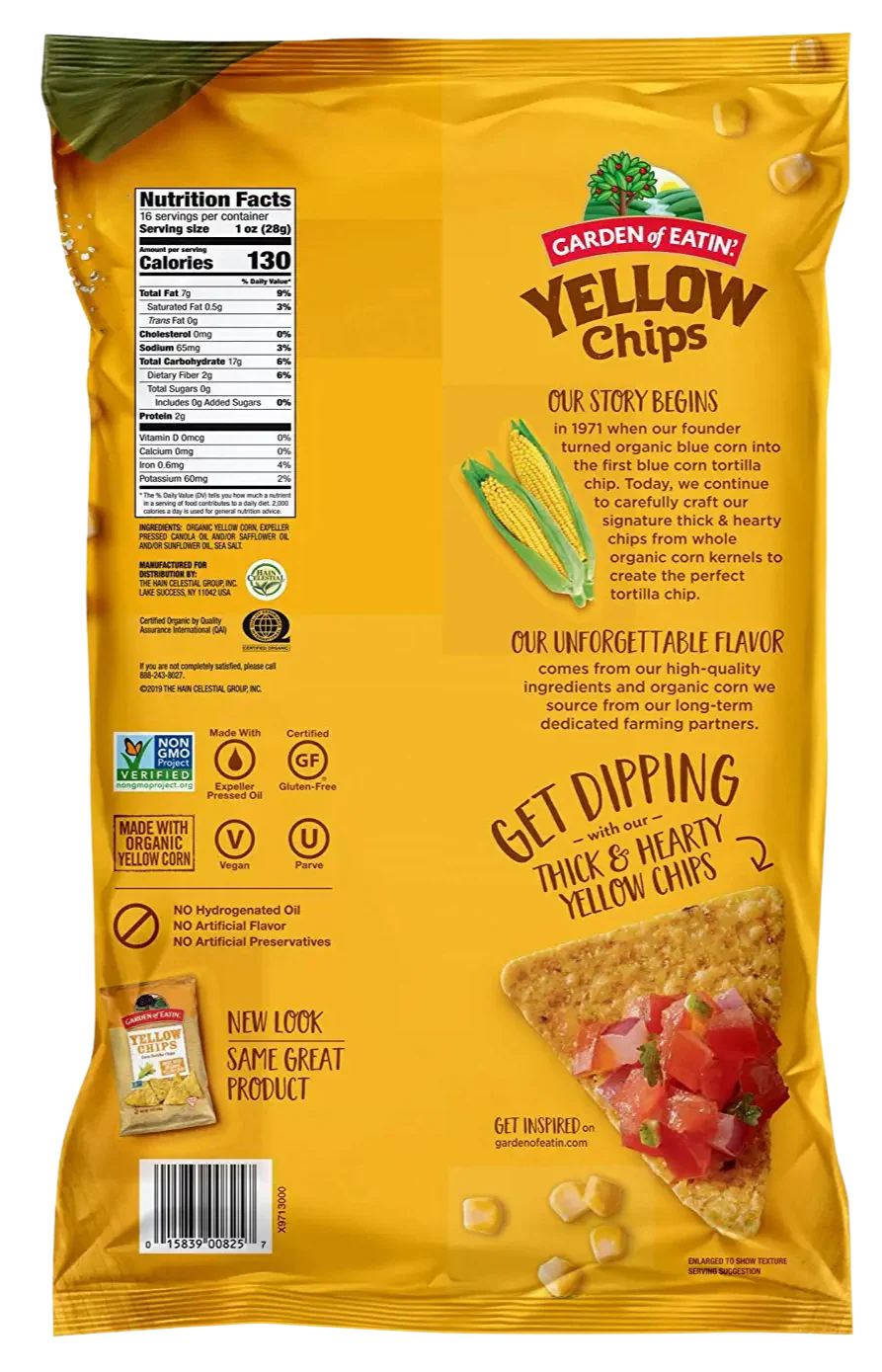 Yellow Corn Tortilla Chips - Image 2