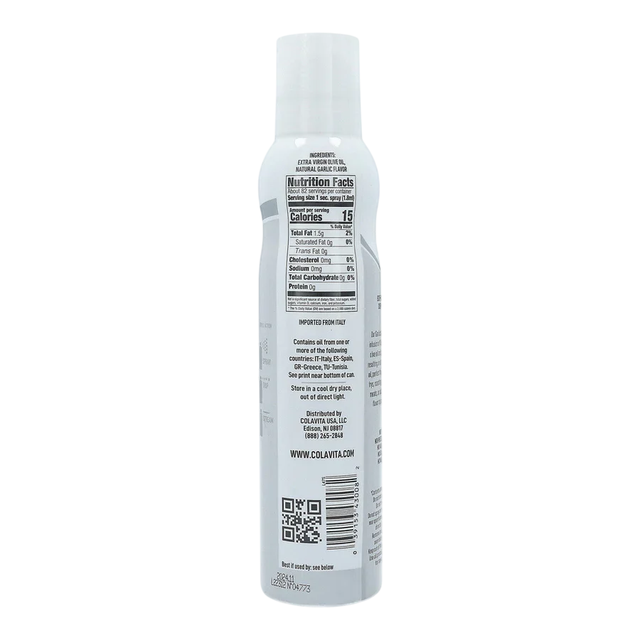 Garlic Flavored Extra Virgin Olive Oil Spray - Image 2