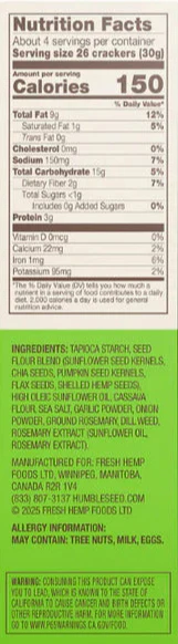Garlic Herb Grain-Free Crackers - Image 3