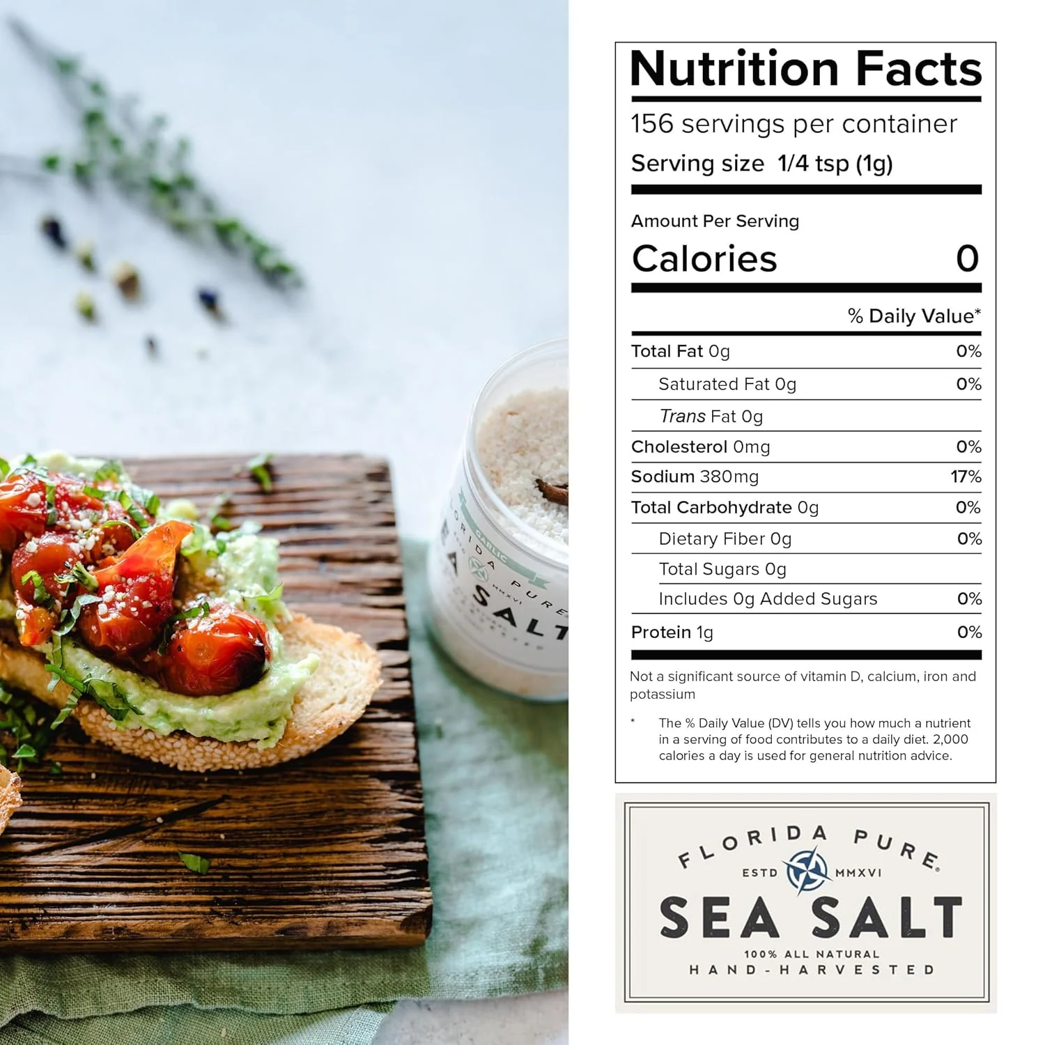 Garlic-Infused Sea Salt - Image 2