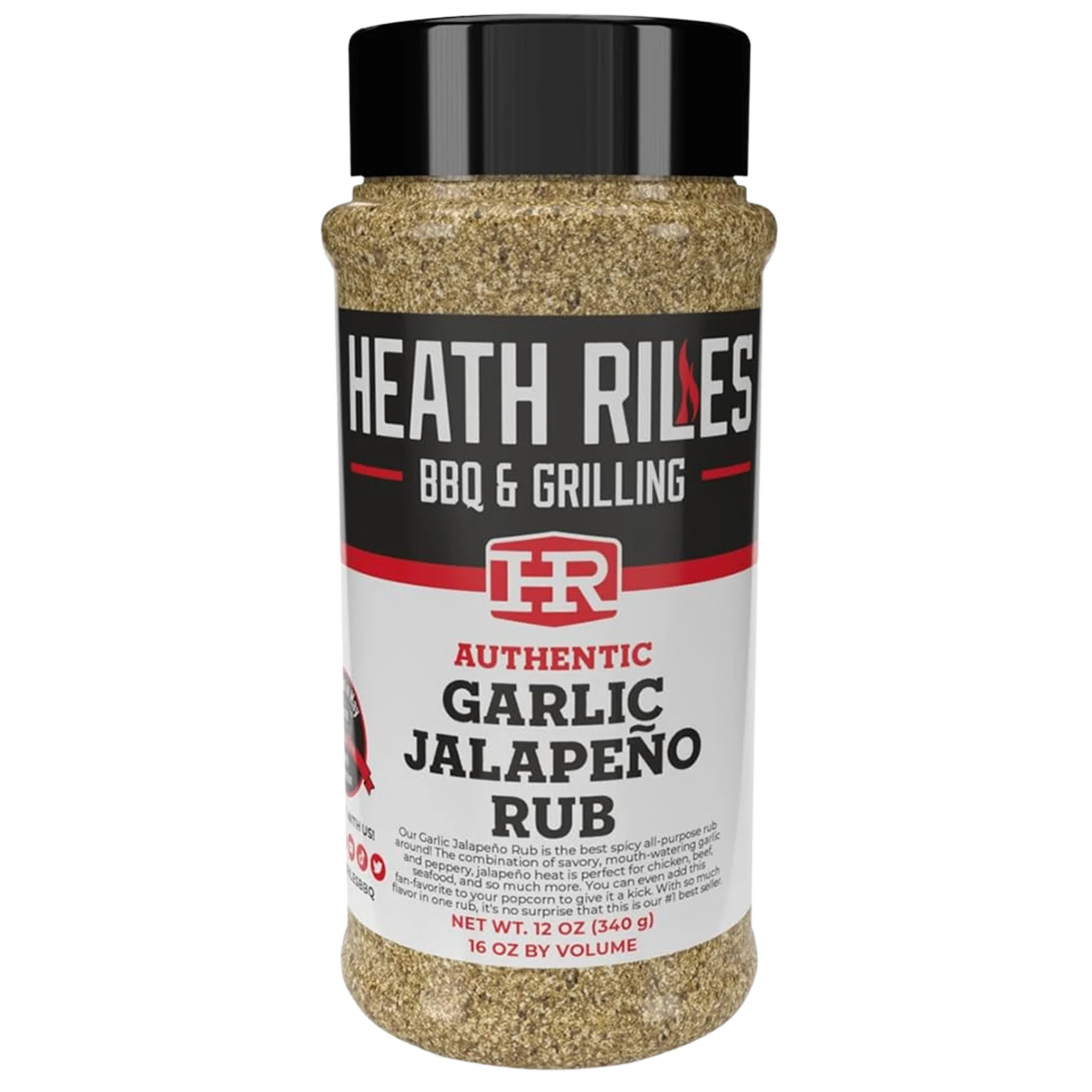 Garlic Jalapeno Rub Shaker