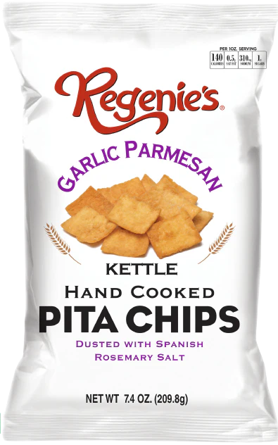 Garlic Parmesan Pita Chips