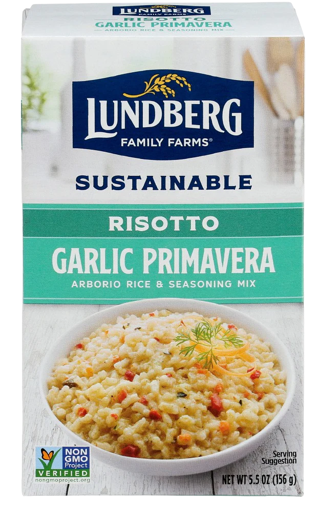 Garlic Primavera Risotto