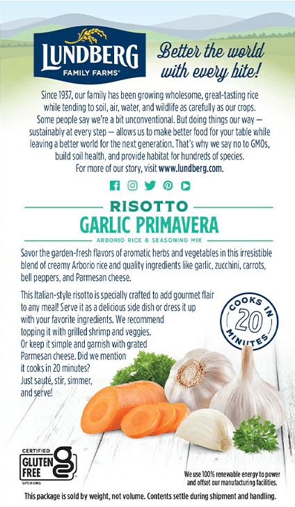 Garlic Primavera Risotto - Image 2