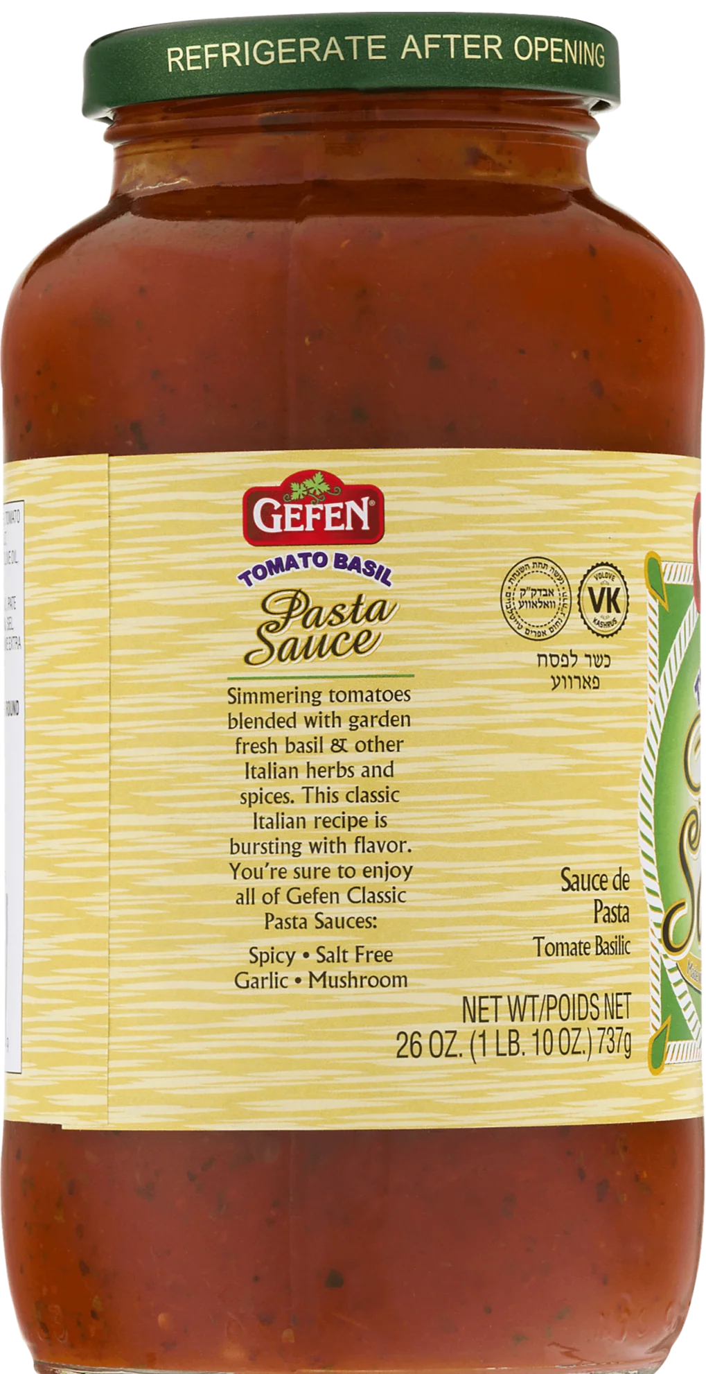 Pasta Sauce With Fresh Basil - Image 3