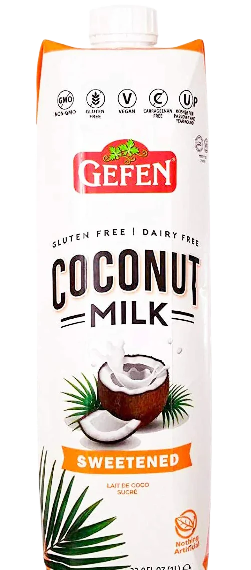Sweetened Coconut Milk