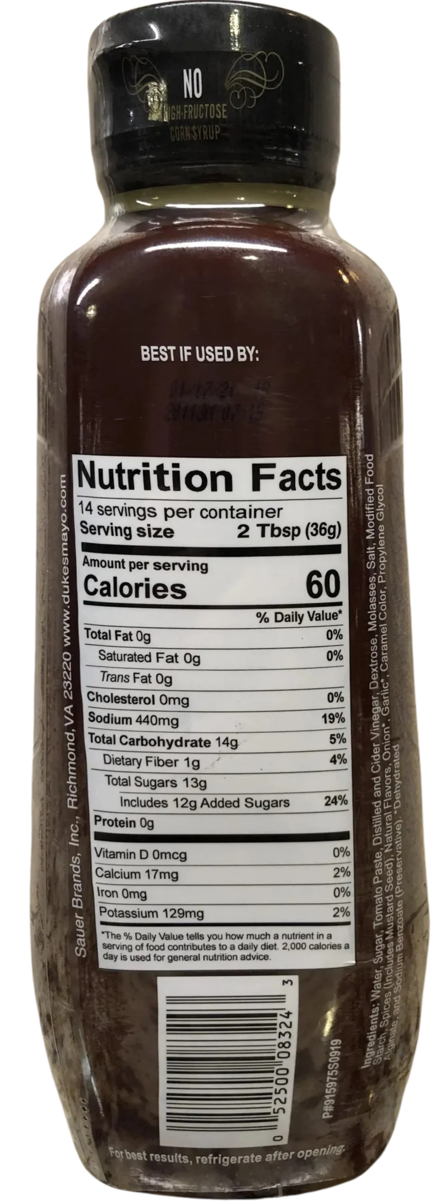 Georgia Sweet Heat BBQ Sauce - Image 2