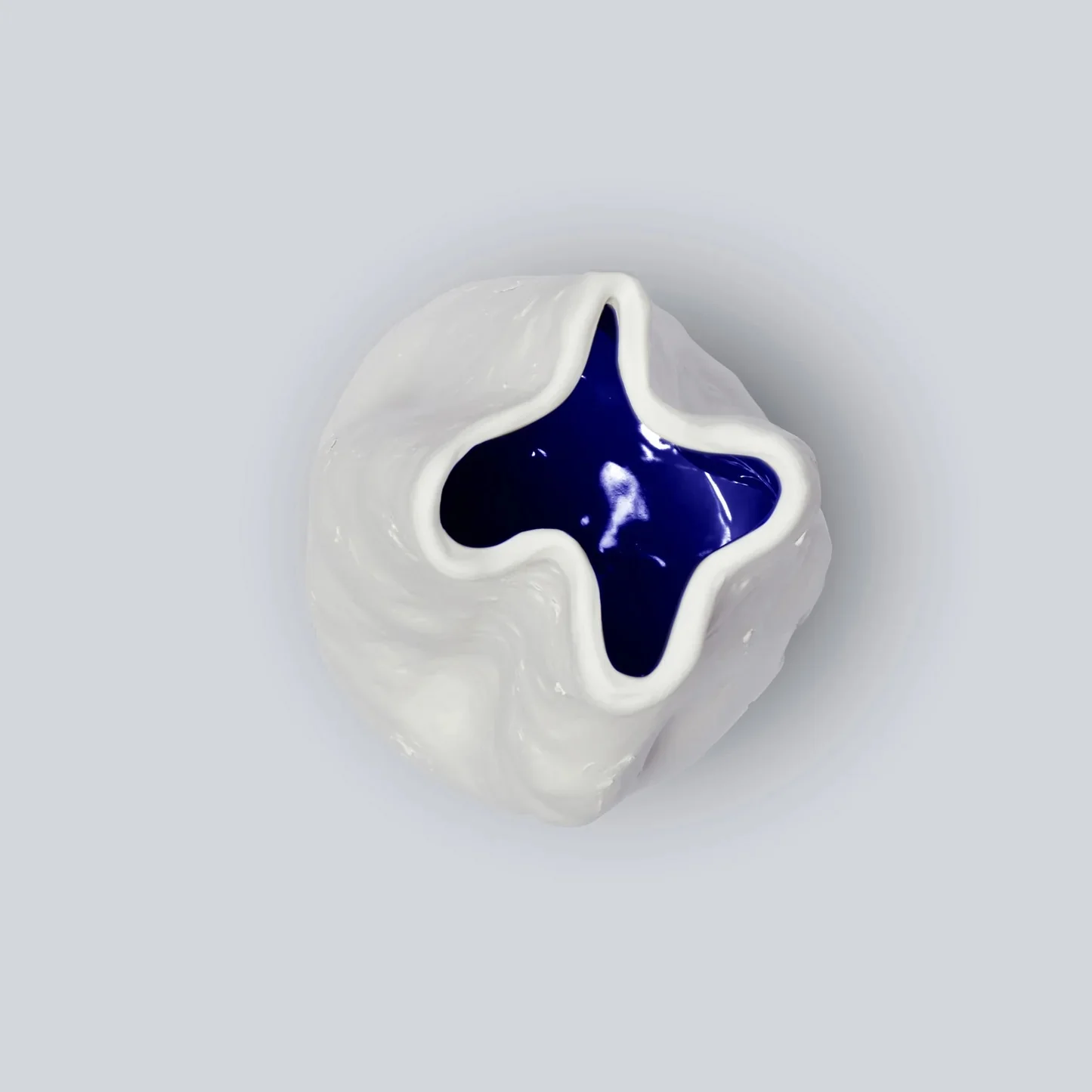 Georgia White Porcelain Vase - Image 2